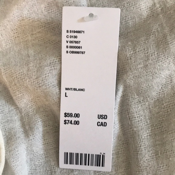 NWT White wrap dress Urban outfitters - Picture 5 of 5